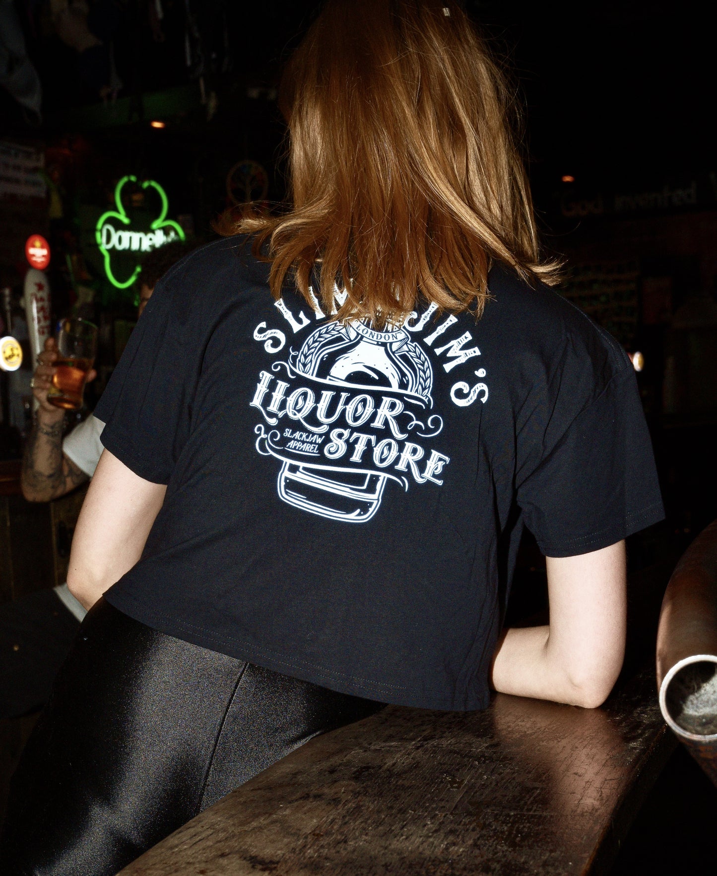 Slim's x Slackjaw Women’s crop top