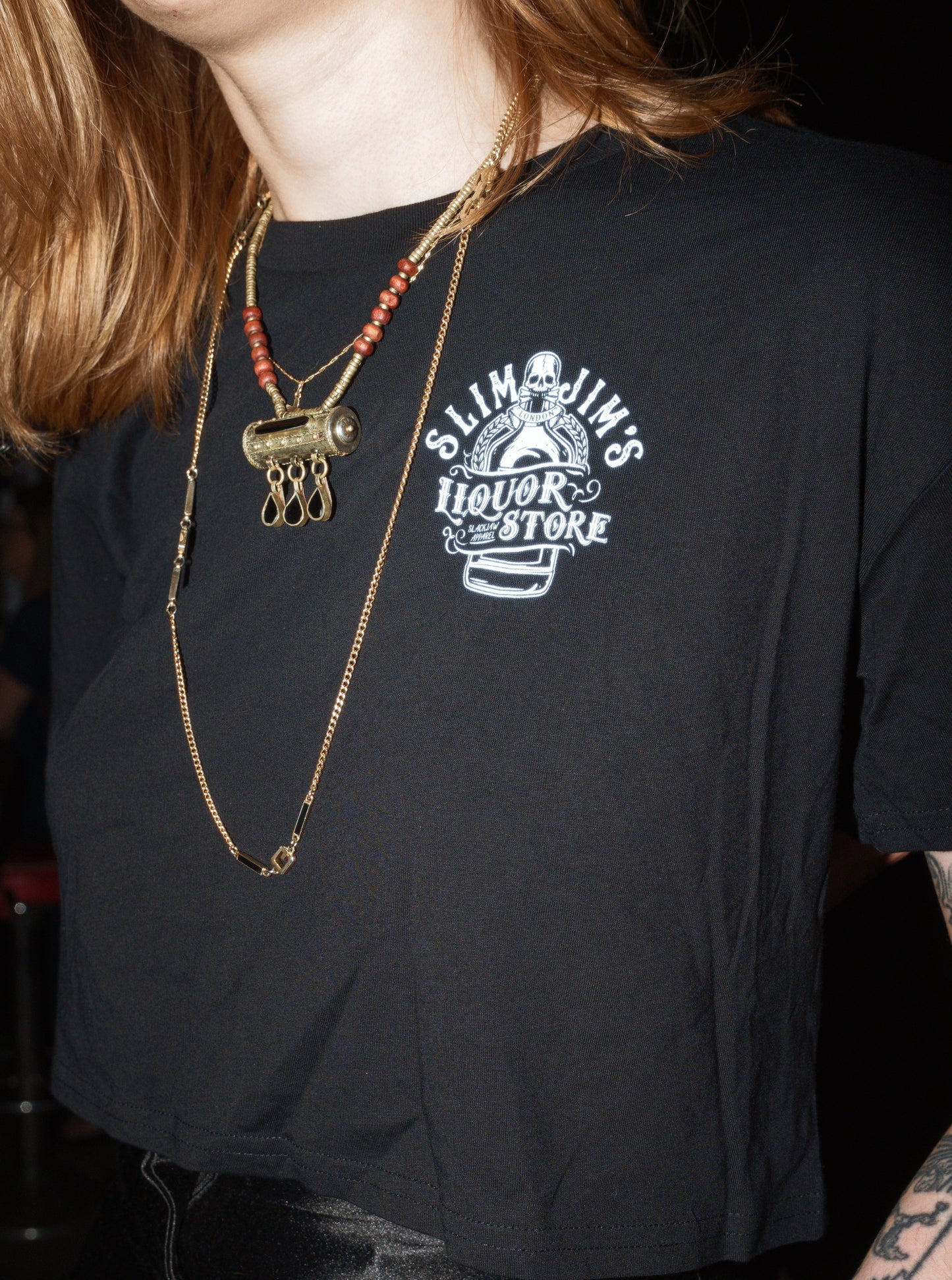 Slim's x Slackjaw Women’s crop top